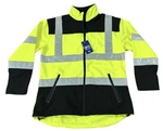 Erb Aware Wear High Visibility Lime Full Zip Mock Neck Jacket. Fixed Price $42.00.