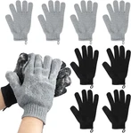Exfoliating Gloves For Big Hands 8PACK- Lengthened Large Double-sided Shower. Fixed Price $22.99.