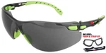 3M Solus Safety Glasses With Green Temples, Gray Anti-fog Lens, Foam-strap Kit. Fixed Price $25.89.