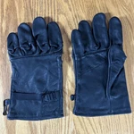 Vintage Black Leather Gloves Size 5 Nationwide Company Military. Fixed Price $19.99.