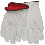 Cold Weather Cowhide Leather Fleece Lined Warm Winter Insulated Work Gloves Med. Fixed Price $7.99.