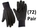 72 Pair True 9117-26 Mens Large Brown Jersey Gloves Mini Gripper Dots. Fixed Price $179.99.