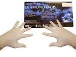 Microflex Diamond Grip Powder Free Latex Exam Gloves (box 100). Fixed Price $21.50.