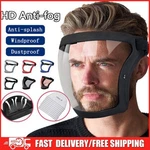 Full Face Super Protective Mask Anti-fog Shield Safety Transparent Head Cover. Fixed Price $10.99.