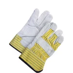 Bdg Leather Gloves, Cowhide Palm, Safety Cuff, Gray, Pr 30-1-W10EL. Fixed Price $14.21.