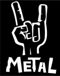 Cell Phone Decals Six Small Metal Rocker Hand Helmet Mug Vinyl Stickers. Fixed Price $7.95.