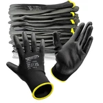 12 Pairs Pu Coated Safety Work Gloves Grip Mens Builders Gardening. Fixed Price $13.49.