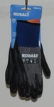 Kobalt 4964141 Large Cut Resistant Dipped Work Gloves Pair Blue Black. Fixed Price $16.98.