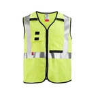 Milwaukee 48-73-5303 Ar/fr Cat. 1 Class 2 High Visibility Yellow Safety Vest. Fixed Price $22.00.