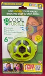 Cool Turtle Face Mask Inserts, 6 Pack - Breathe Easy & Stay Under *new. Fixed Price $6.99.