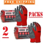 2 Pack Grease Monkey Nitrile-coated Work Gloves (15 Pk.). Fixed Price $40.80.