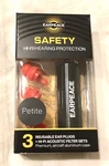 Earpeace Petite High Fidelity Plugs Sleep Concert Work Music Motorcycle. Fixed Price $23.49.