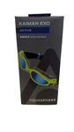Aqua Sphere Kaiman Exo Active Adult Swim Goggles Yellow Blue Titanium Mirrored. Fixed Price $29.99.
