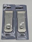 Lot Of 2 Everbilt 6 In. Galvanized Rotating Post Safety Hasp Rust Resistance New. Fixed Price $21.99.