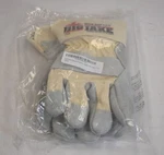 Mcr Safety Big Jake Heavy Duty Cow Leather Work Gloves Sewn With Kevlar 1 Pair. Fixed Price $7.98.