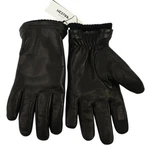 Hestra Mens Black John Insulated Ribbed Cuff Leather Gloves 9 Nwt. Fixed Price $149.99.