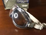 Uvex Flex Seal Blue Body Stealth S3405X Clear Lens Safety Goggles Used Scratch. Fixed Price $9.99.
