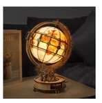 3D Wooden Globe Lamp Puzzle - Fun Diy Gift For Kids & Adults, Home Decor Light. Fixed Price $64.99.