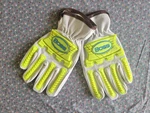 Boss 997KB/M Top Grain Leather Drivers Glove Split Cowhide Hi-vis Impact Size. Fixed Price $17.99.