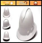 Vented Full Brim Hard Hat With 4-POINT Ratchet Suspension Safety Helmet, Light. Fixed Price $46.99.
