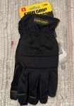 Sz Lg Firm Grip Winter Utility Black Gloves 3M Thinsulate Liner Touch Screen. Fixed Price $5.99.