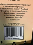 Rucpac Professional Tech Gloves For Photographers, Medium/ L-brand New With Tags. Fixed Price $50.00.