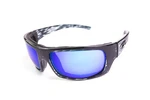 Icicles Stinger Transition Mirror Lens Sunglasses With Liquid Black Frame. Fixed Price $195.95.