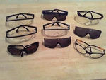 Uvex Eyewear Safety & Riding Glasses Lot Astrospec 3000, Harley Davidson More. Fixed Price $125.00.