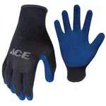 Ace 6356919 Men's Latex Coated Blue/gray Gloves Grip X-large 1PAIR. Fixed Price $7.95.