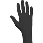 Showa 9700PFL N-dex Series Disposable Nitrile Gloves, Large, Black. Fixed Price $32.07.