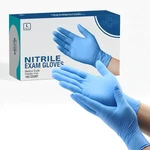 Nitrile Disposable Gloves 4 Mil Powder Free Latex Exam Medical Blue. Fixed Price $29.95.