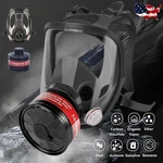 Reusable Full Face Respirator Gas Mask With 40MM Activated Carbon Filter 6800. Fixed Price $23.88.