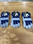 Diamondback Insulated Leather Palm Work Gloves Size Large- 3 Pk.. Fixed Price $21.00.