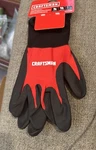Pair Craftsman Multipurpose Nitrile Dipped Palm Unisex Nylon Gloves, LARGE(122. Fixed Price $6.27.