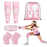 6 Pcs Volleyball Knee Pad And Arm Sleeve Accessories Drawstring Ba.... Fixed Price $33.89.