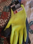 Tool Bench Hardware Work Gloves Heavy Duty Neon Safety Yellow Latex-dipped. Fixed Price $15.99.