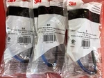 (3) 3M Bx 11472 Ocean Blue Frame I/o Mirror Lens Protective Safety Glasses. Fixed Price $29.99.