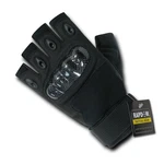 Rapdom Tactical Half Finger Knuckle Glove Medium Black. Fixed Price $27.93.