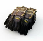 12 Pair Grey Safety Gloves Latex Coated Grip Cut Resistant. Fixed Price $27.99.