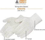 K4517Q String Knit Gloves, 7-GAU Standard Weight, Cotton/poly Blend,. Fixed Price $13.62.