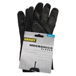 Black Hardy Mechanics Gloves Size Medium Synthetic Leather Palm & Finger New. Fixed Price $6.50.