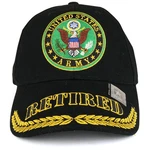 Officially Licensed Us Army Retired With Emblem Embroidered Military Cap. Fixed Price $24.99.