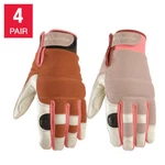 4 Pairs Wells Lamont Women's Hydrahyde Leather Work Gloves Select Size. Fixed Price $48.98.