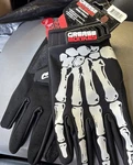 Grease Monkey Touch Screen Bones Extreme Black Out Mechanic Work Gloves (large). Fixed Price $19.77.