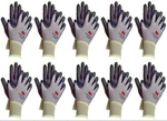 3M Micro Foam Nitrile Grip Coated Nylon Shell Protective Work Gloves 10PACK Grey. Fixed Price $34.98.