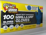 Grease Monkey Heavy Duty Disposable Nitrile Gloves, 100CT, 6MIL, Size Large. Fixed Price $40.00.
