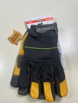 Kinco 102-XL Men's Lined Grain Goatskin/hybrid Gloves X-large Yellow/black. Fixed Price $17.99.