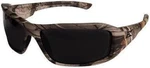 Edge Brazeau Ballistic Safety Glasses With Forest Camo Frame And Smoke Lens. Fixed Price $23.29.