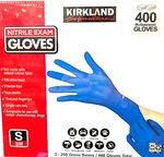 Kirkland Signature Nitrile Exam Gloves Small 2X200 Count Box Total 400 Exp 02/28. Fixed Price $31.58.