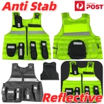 Anti Stab Vest Reflective Tactical Body Armour Knife Proof Resist Safe Security. Fixed Price $128.93.